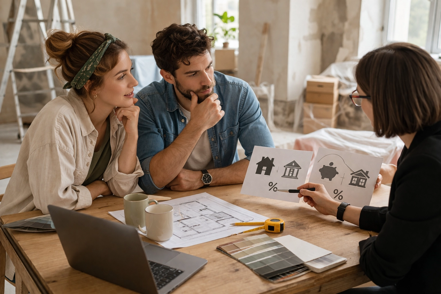 Hypotéka vs. úvěr ze stavebního spoření na rekonstrukci